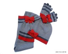 Mayoral M�tzenset grau/rot