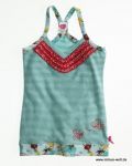 Cakewalk Ringel-Top green azure