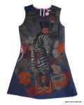 Cakewalk Kleid Zirkuszebra grey