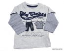 Mayoral Shirt Lagenlook grau